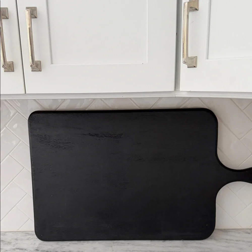 Crate&Barrel Black Cutting Boards
